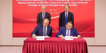 China’s CC7 to build 3GW green ammonia plant for Hyphen in Namibia