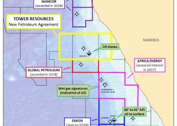Tower Resources to raise N$12.9m to support Namibia and Cameroon exploration programme