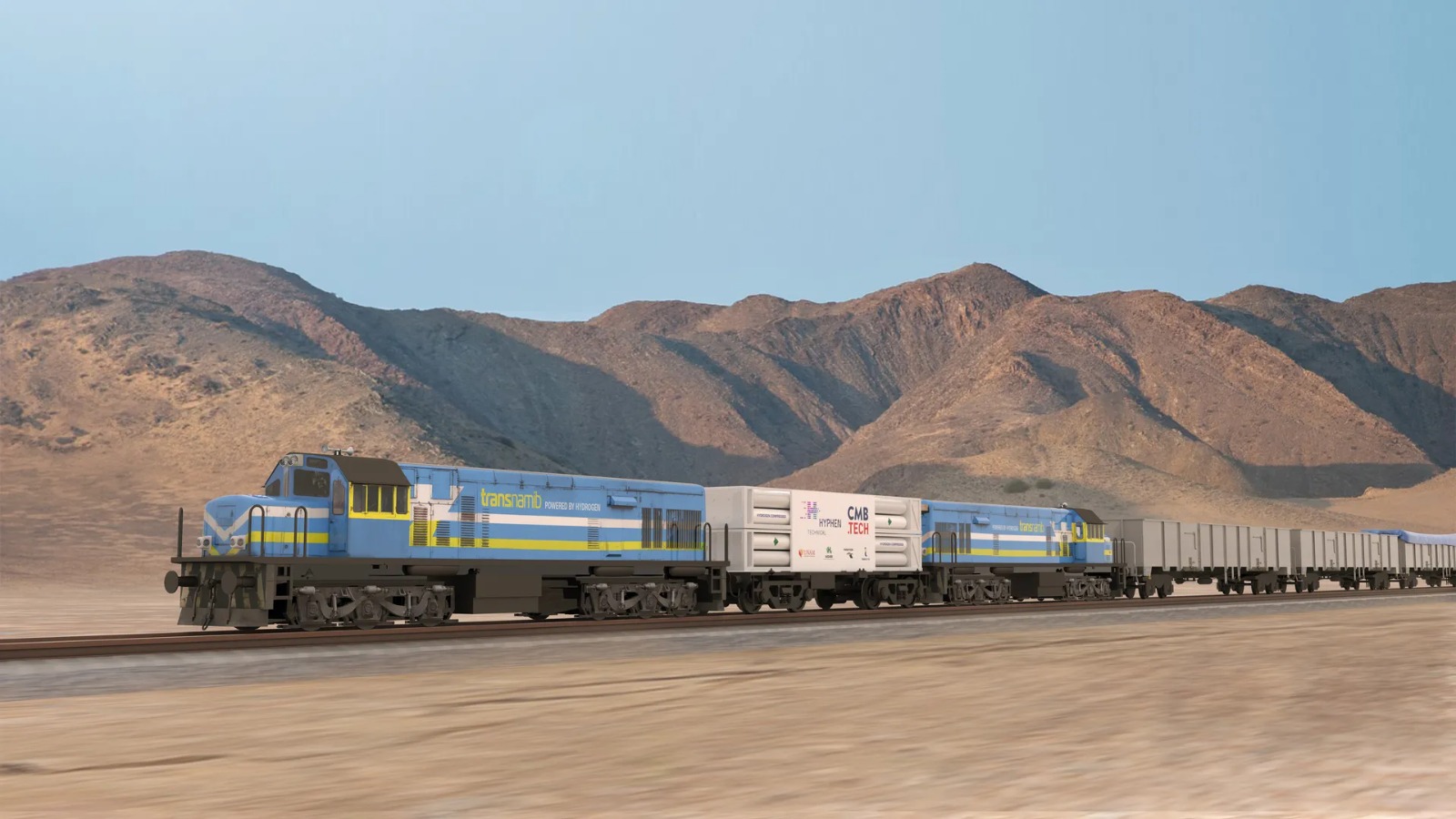 Namibia to launch first green hydrogen-powered freight locomotive