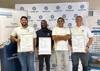Namibian firm Breakwater attains full ISO certification for offshore operations
