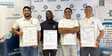 Namibian firm Breakwater attains full ISO certification for offshore operations